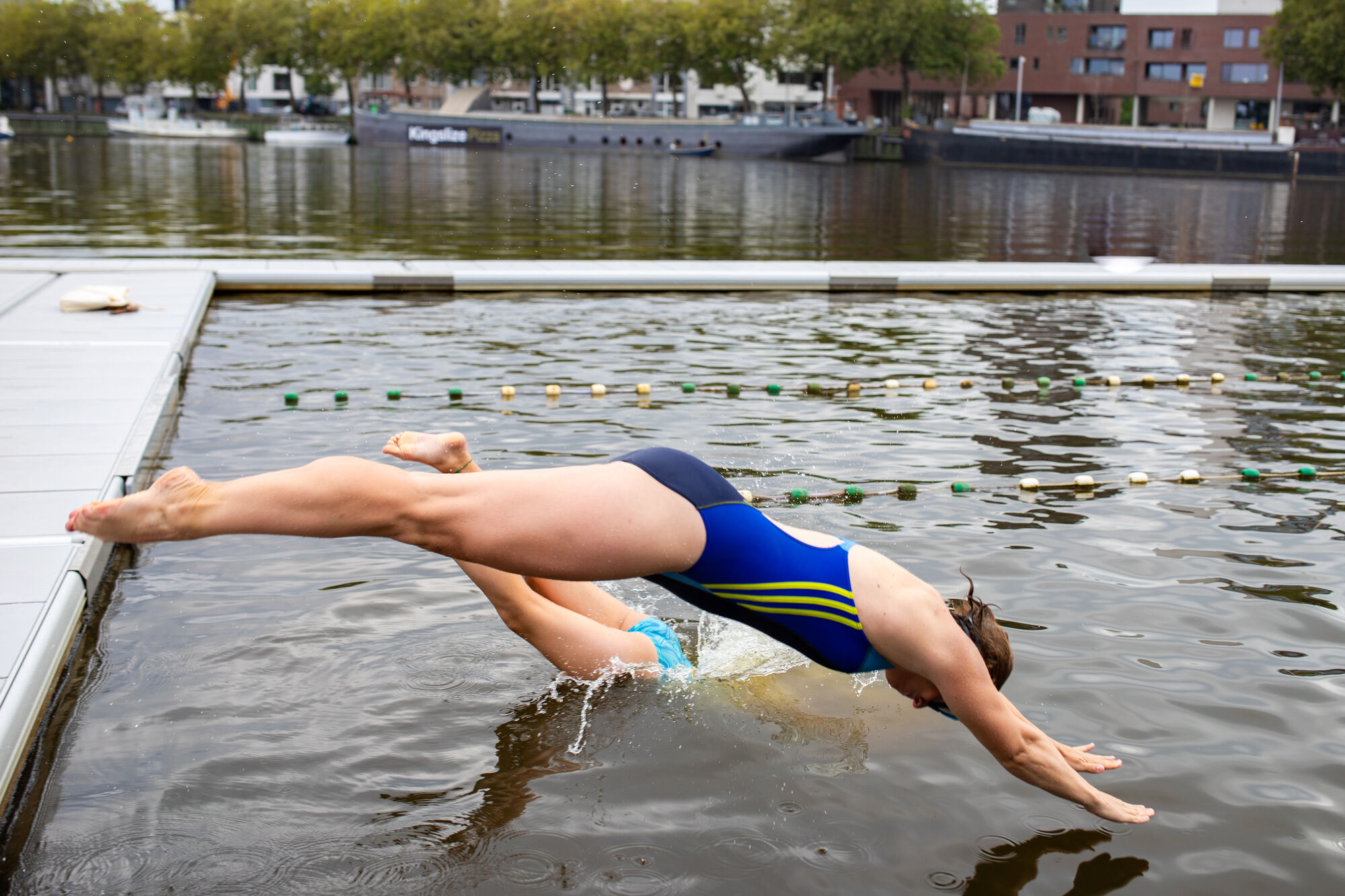 Zwemmen in het Keerdok