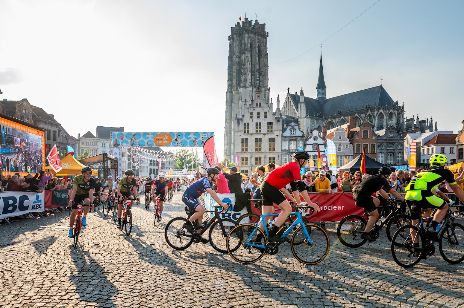 1000 km voor Kom op tegen kanker